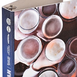 4 Color Process + Full Printing for Custom Eco Binders 4 Color Process + Full Printing for Custom Eco Binders
